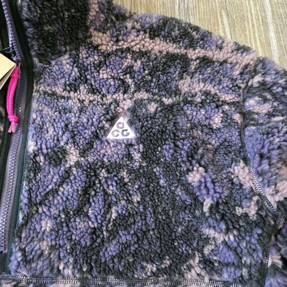 Nike ACG Candwell Glacier Men's Therma-FIT ADV Half Zip Pullover Medium M Black - Picture 3 of 16